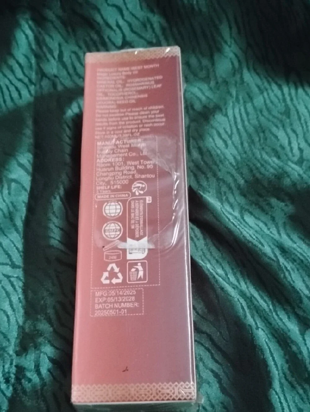 Magic Luxury Body Oil - Rose Pink Packaging